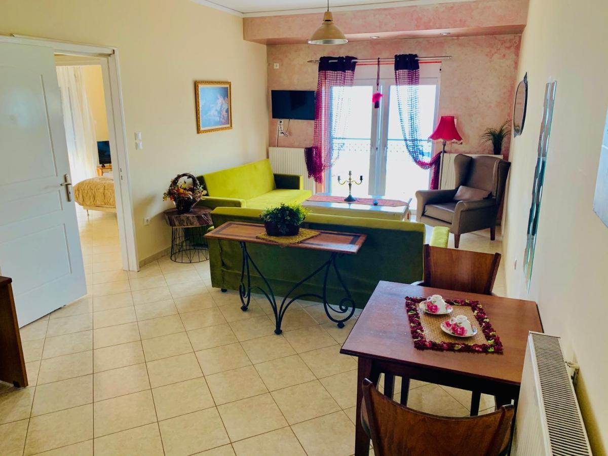 Votsalakia Luxury Apartments Selinia Bagian luar foto