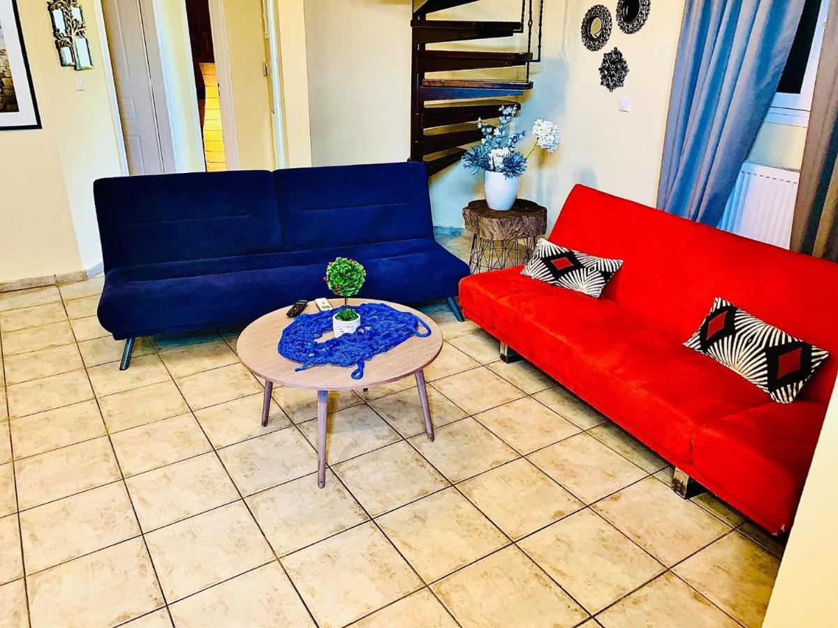 Votsalakia Luxury Apartments Selinia Bagian luar foto