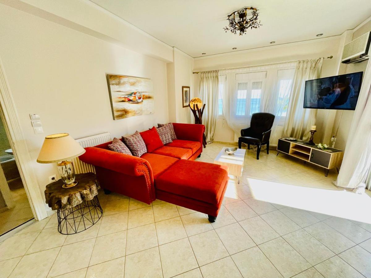 Votsalakia Luxury Apartments Selinia Bagian luar foto