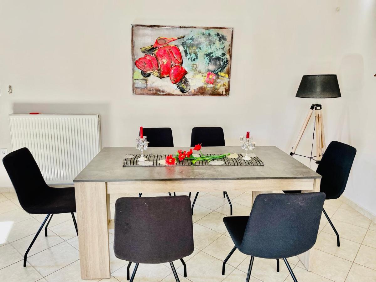 Votsalakia Luxury Apartments Selinia Bagian luar foto